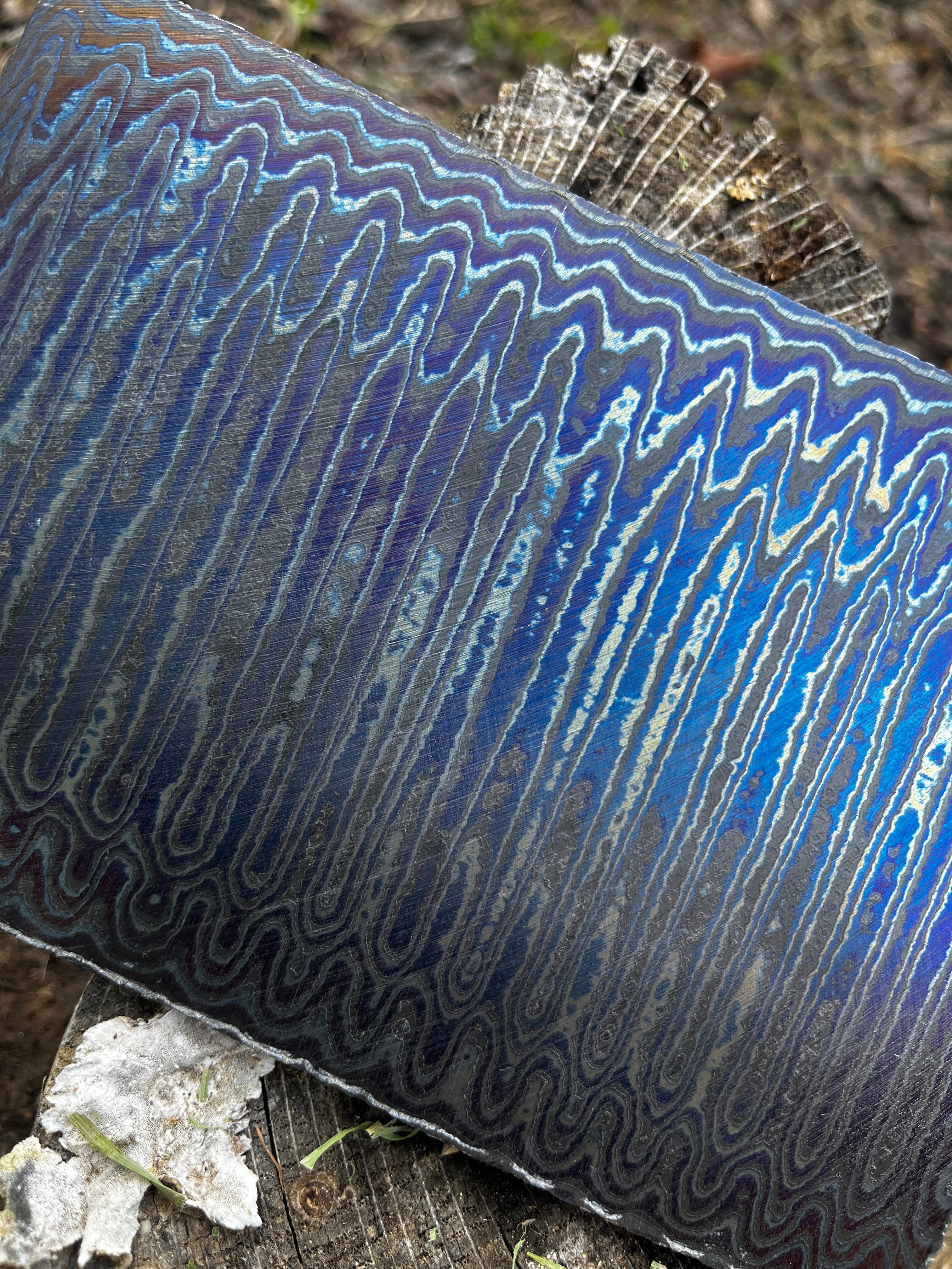 4 Alloy-Ti Ladder - Nichols Damascus