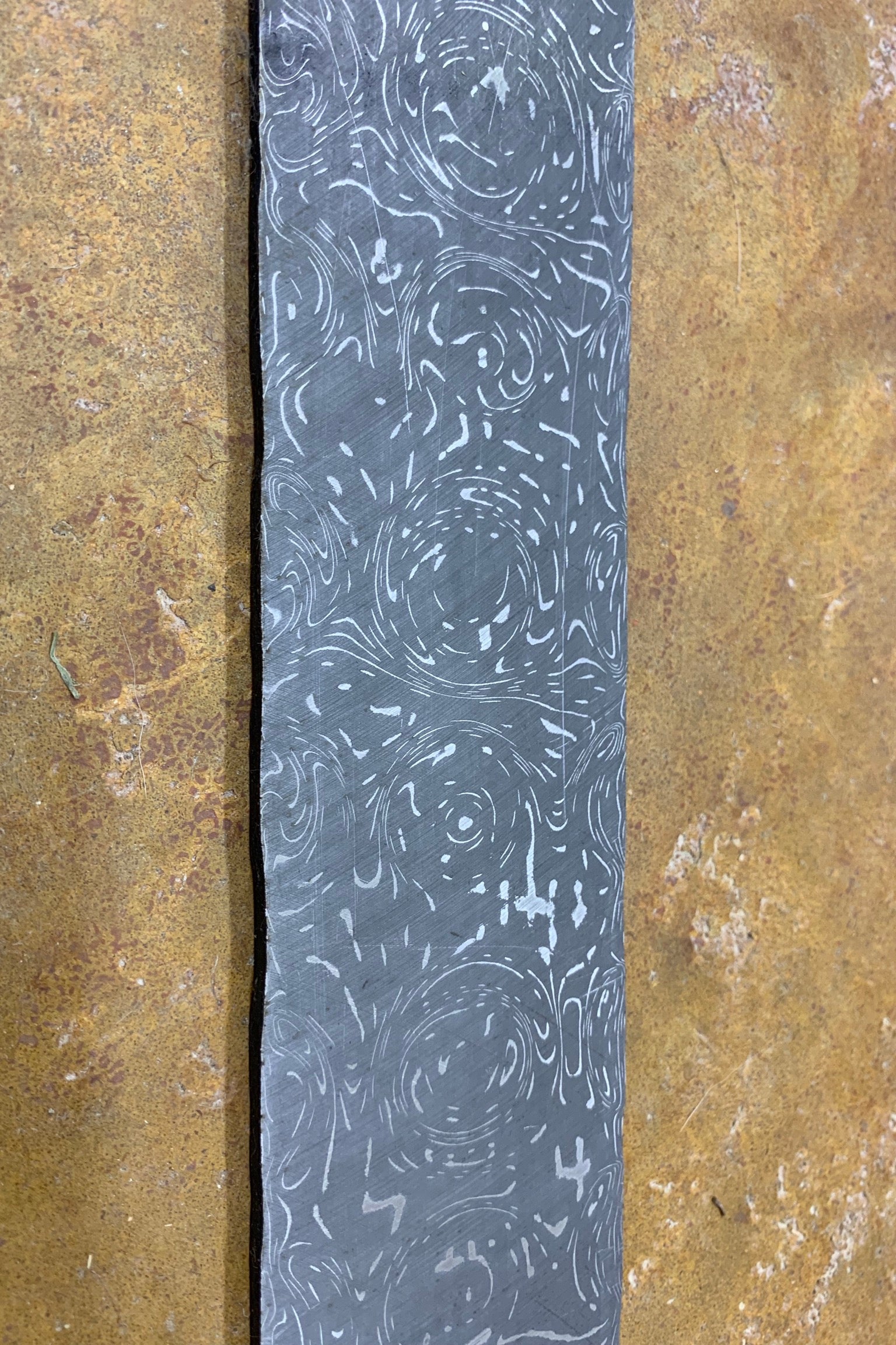 Stainless Milky Way - Nichols Damascus