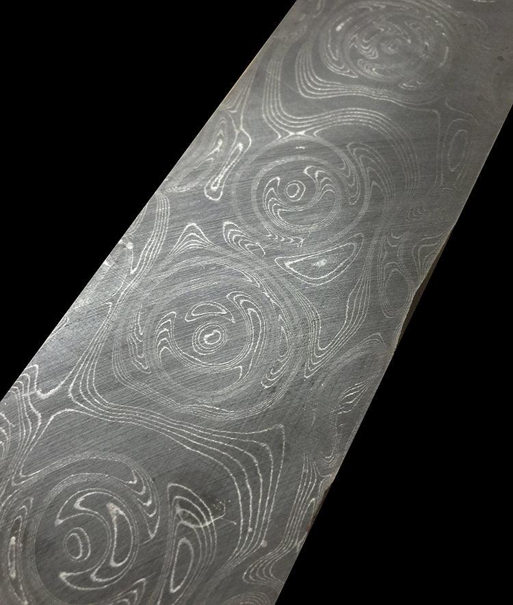 Stainless Damascus Blackhole