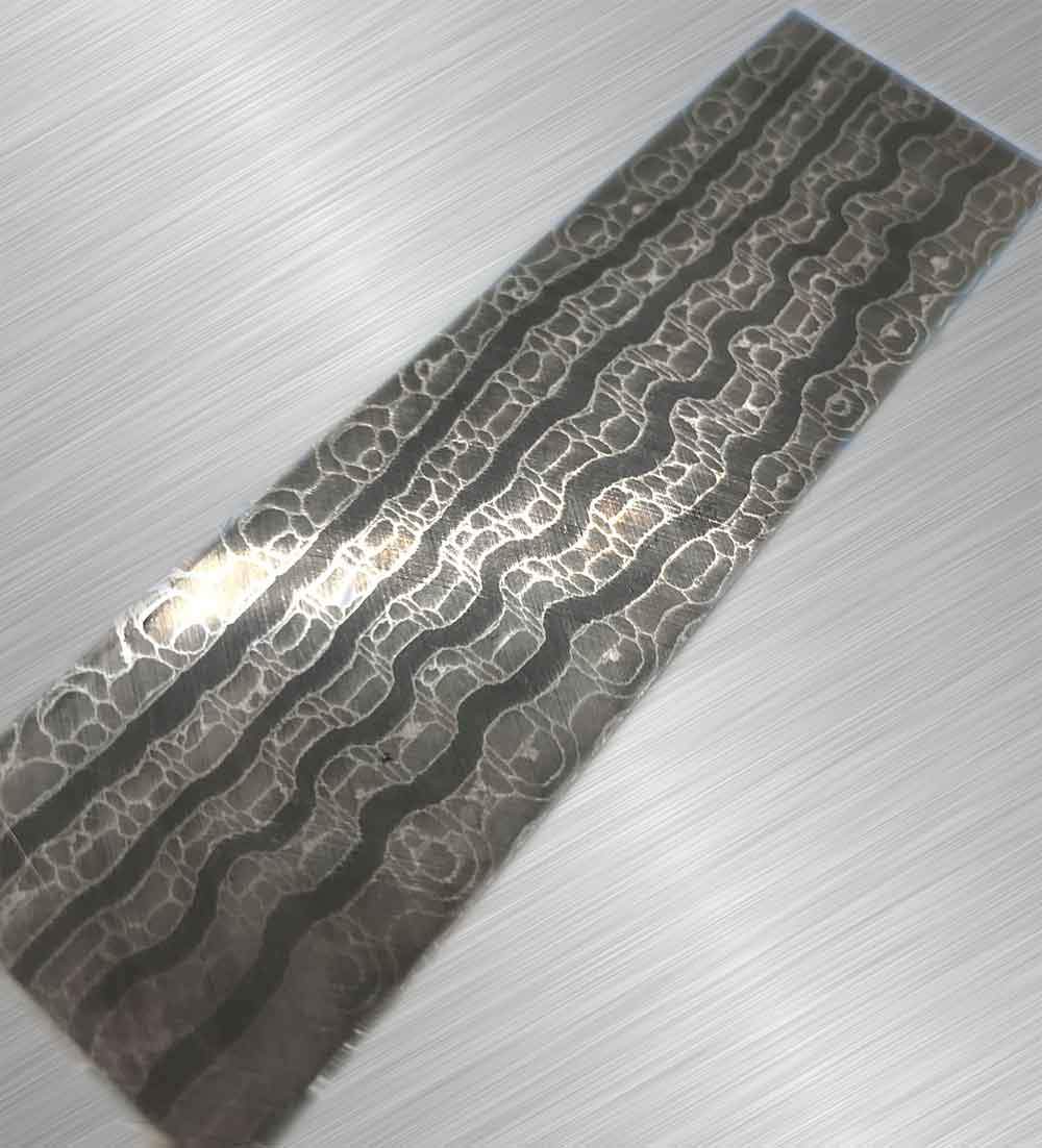 Carbon Croc-Skin - Nichols Damascus