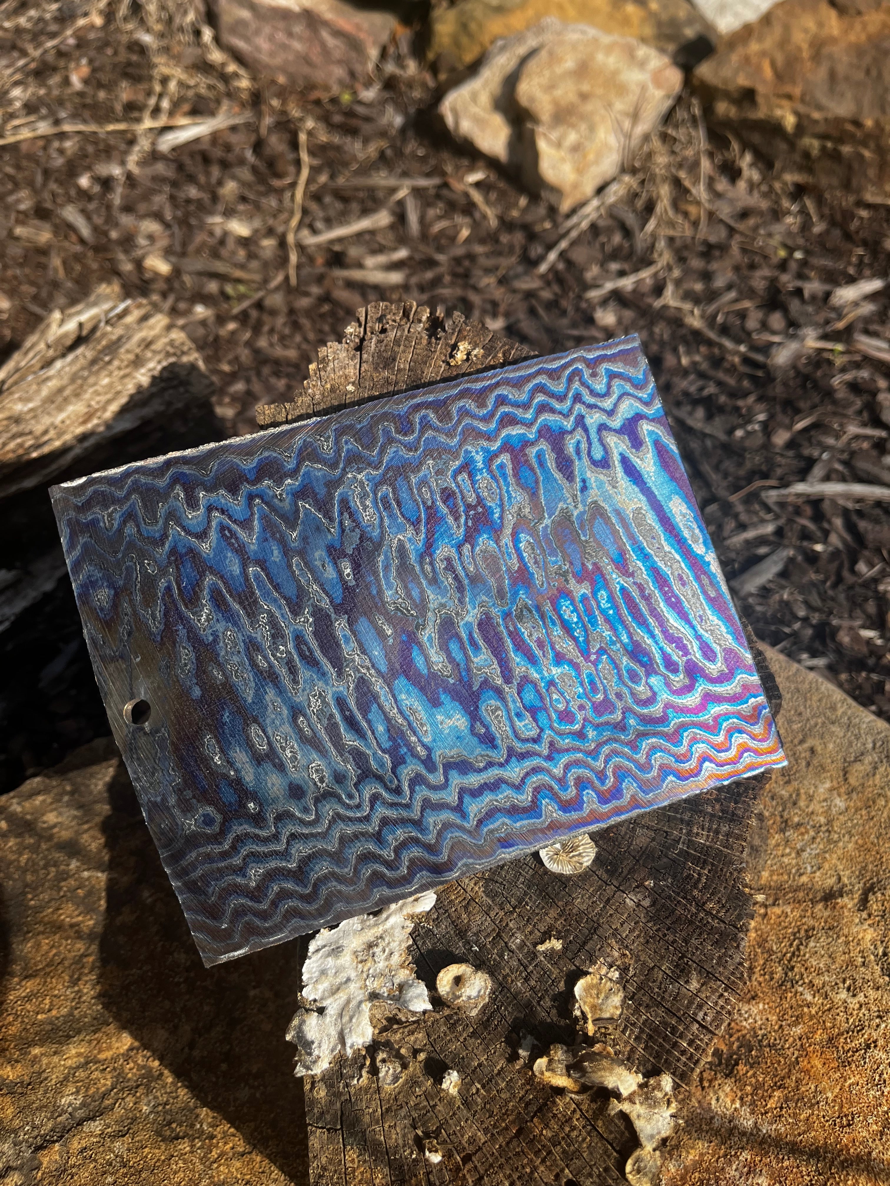 4-Alloy Ti Scramble - Nichols Damascus