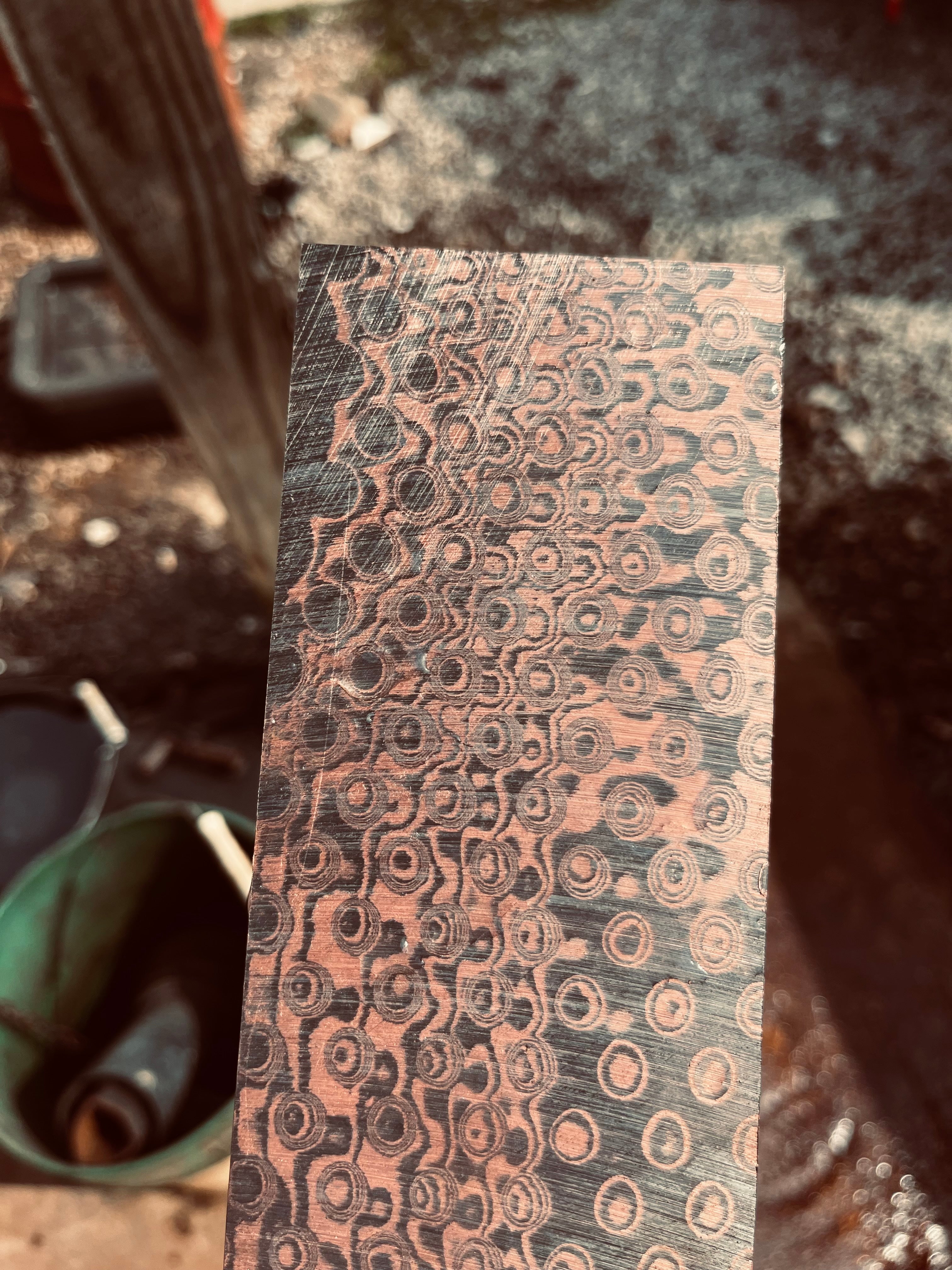 CopperMascus Raindrop - Nichols Damascus