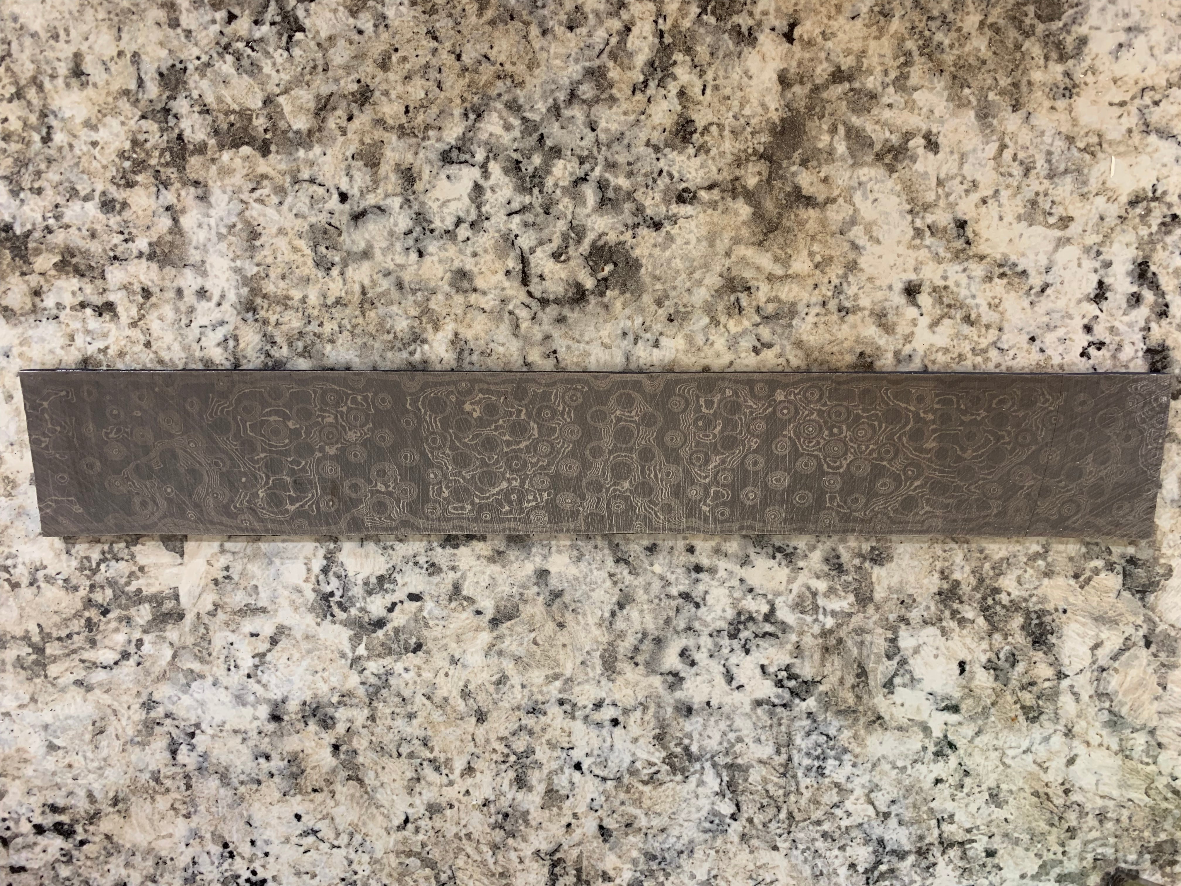 Stainless Black Rain - Nichols Damascus