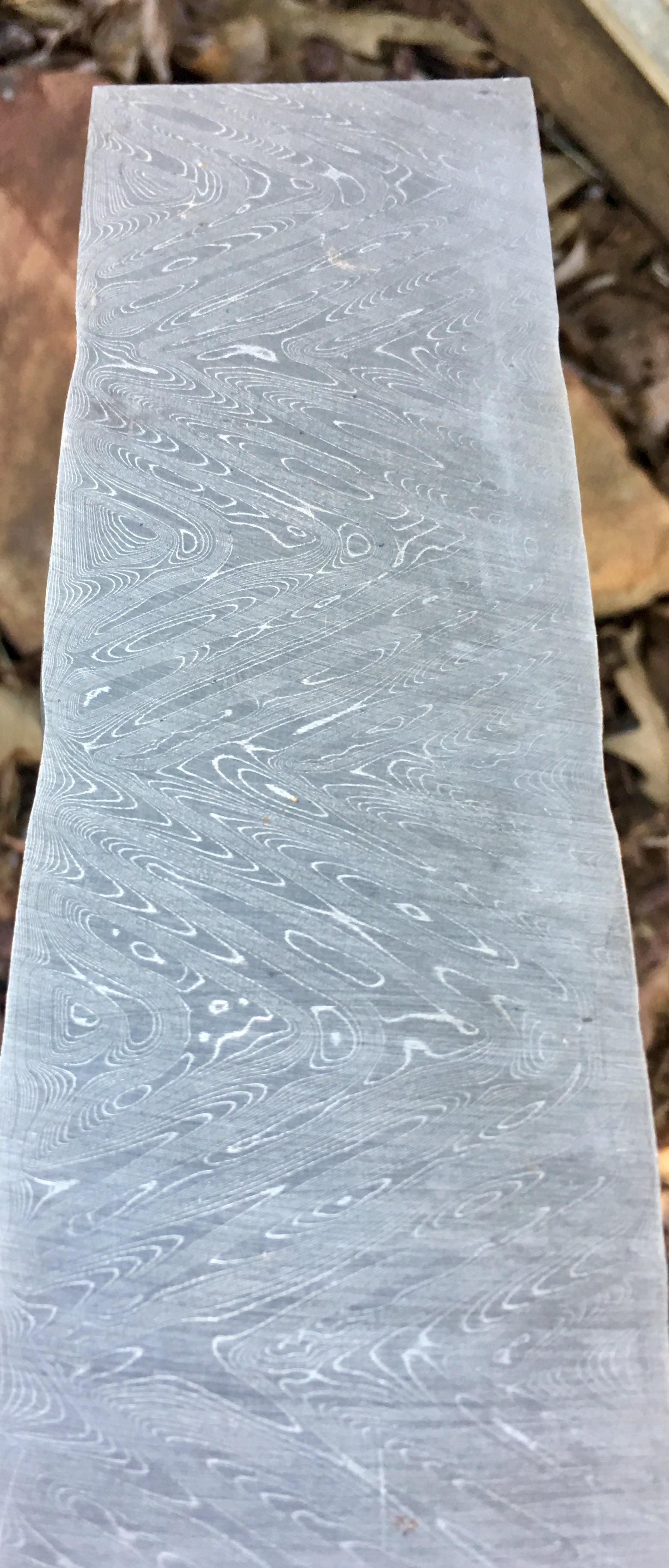 Stainless Zipper - Nichols Damascus