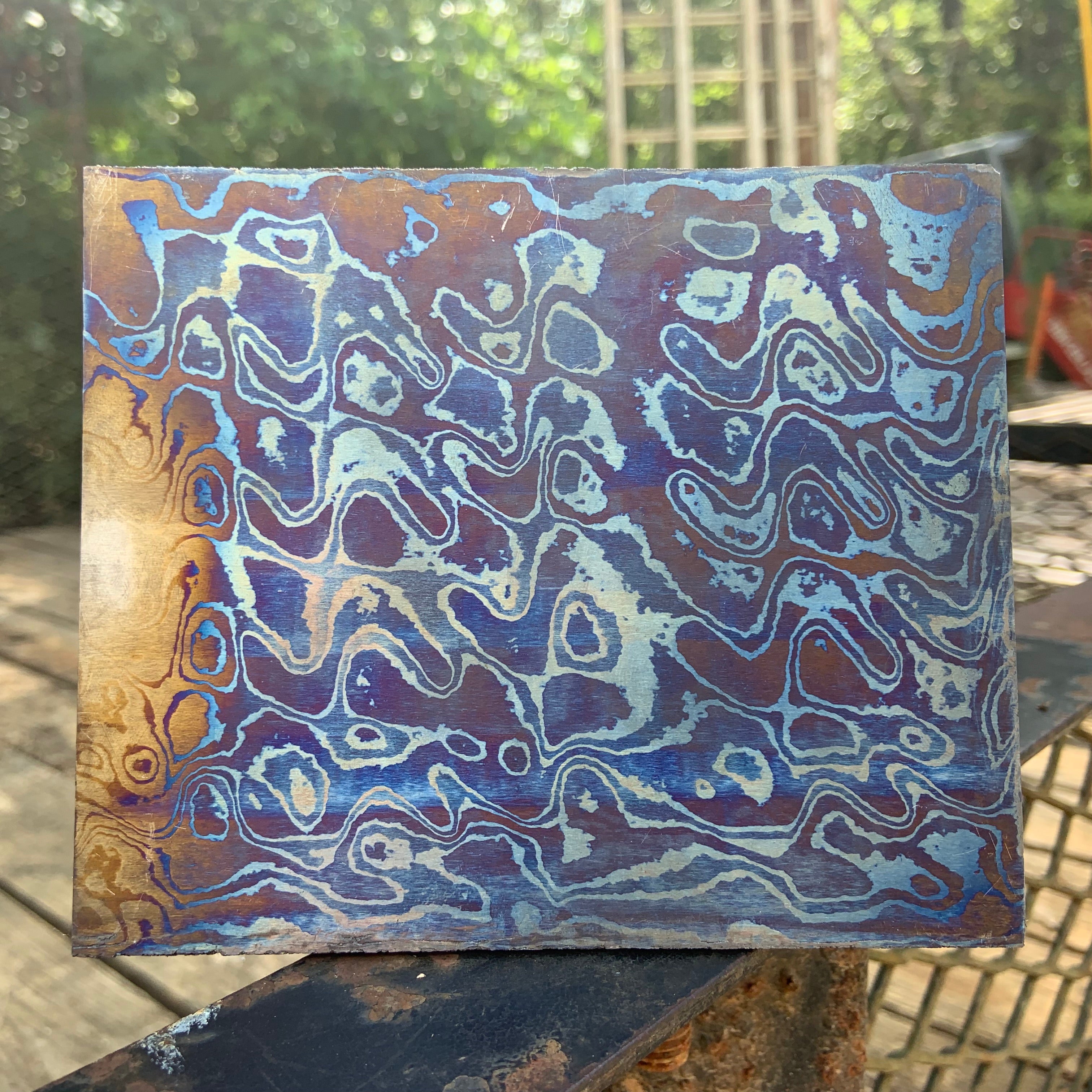 3 Alloy-Ti Lava - Nichols Damascus