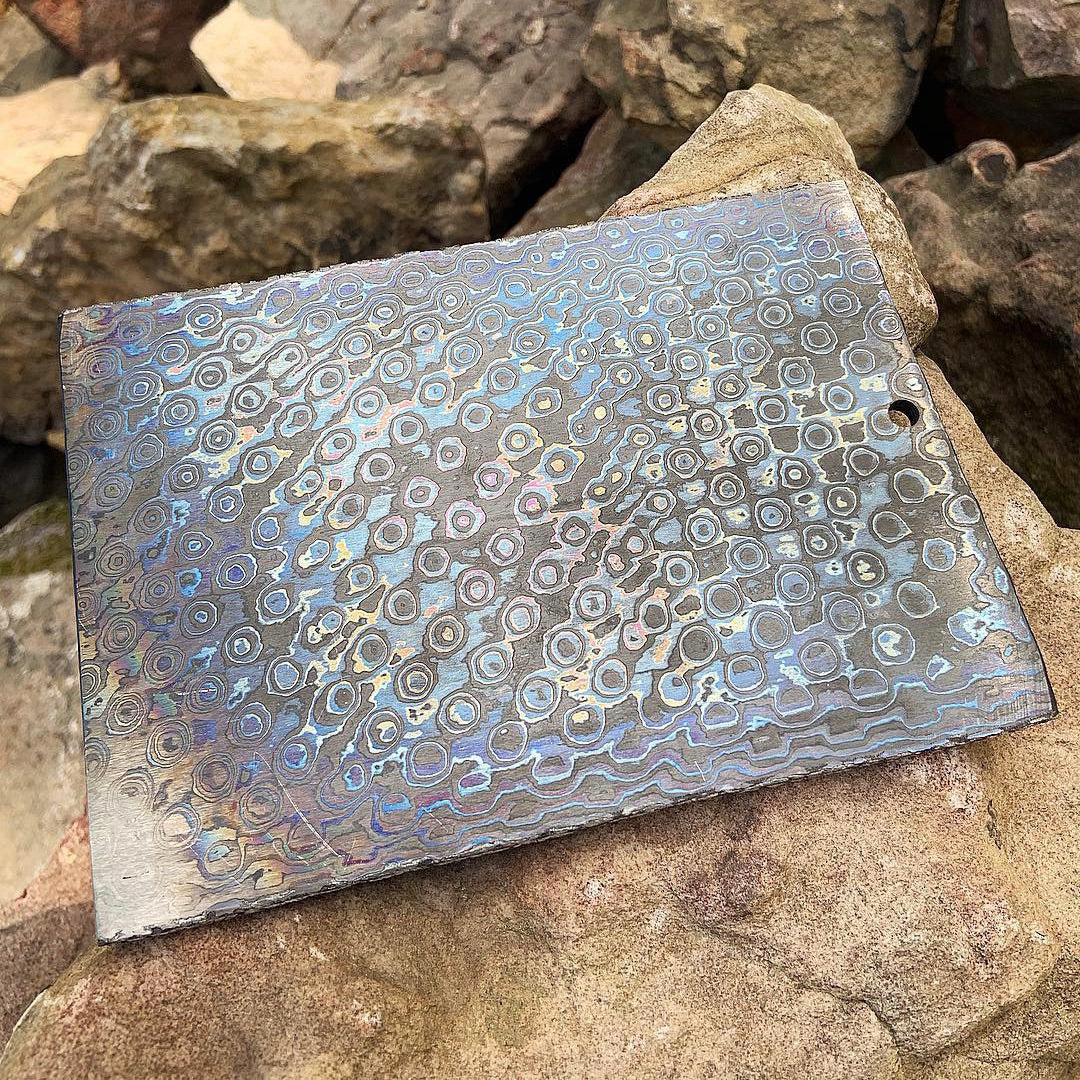 Zircu-Ti Raindrop - Nichols Damascus