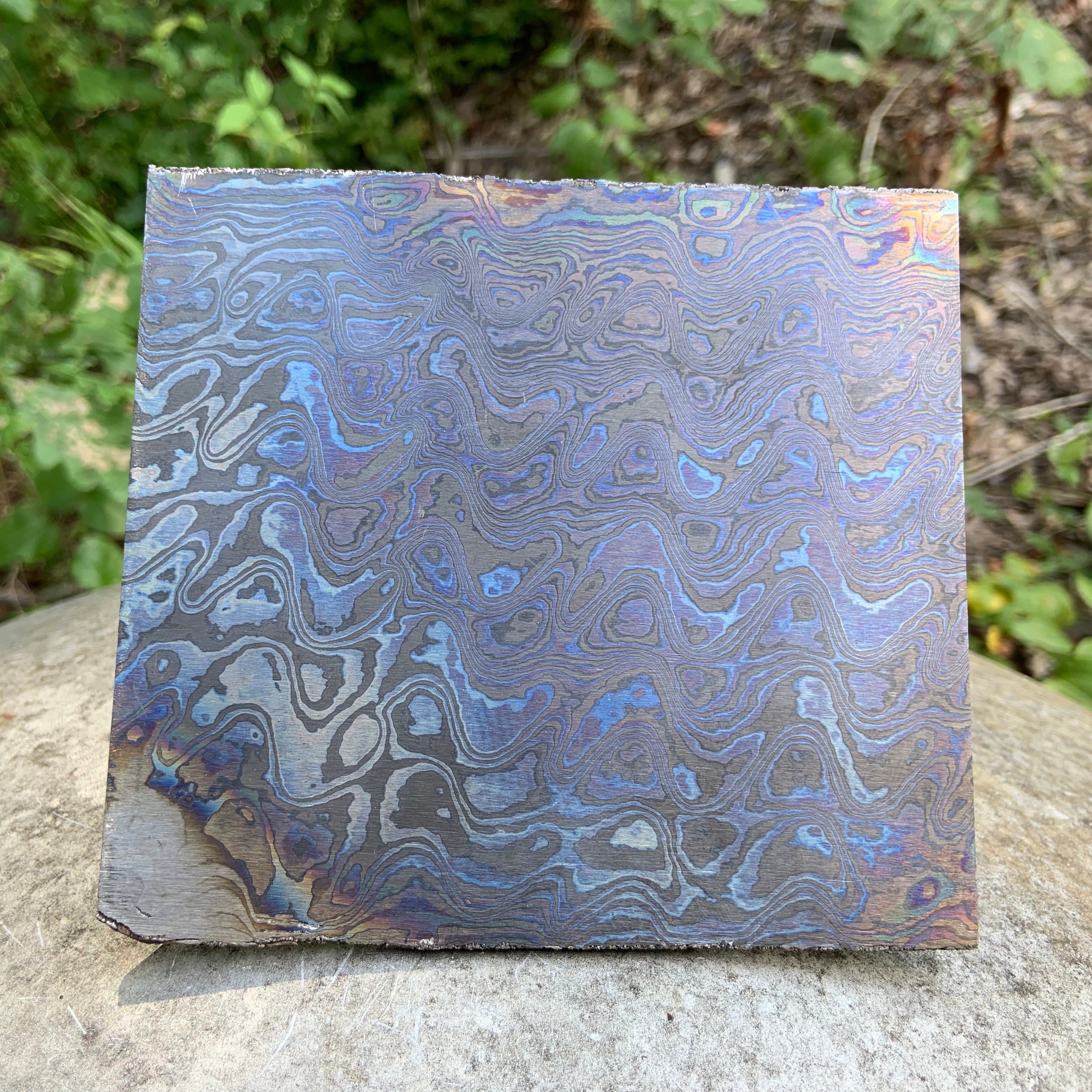 Zircu-Ti Lava - Nichols Damascus