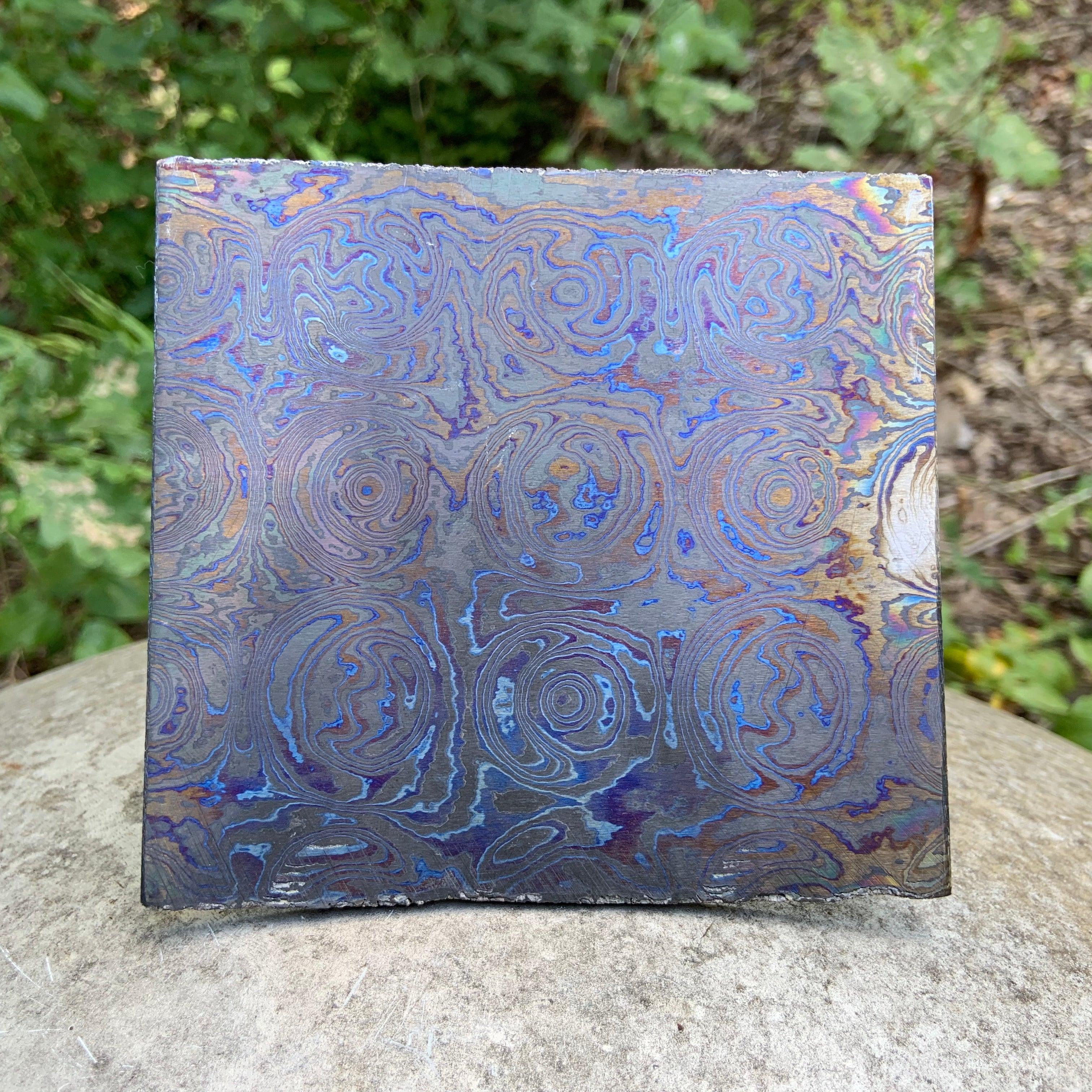 Zircu-Ti Wavepool - Nichols Damascus