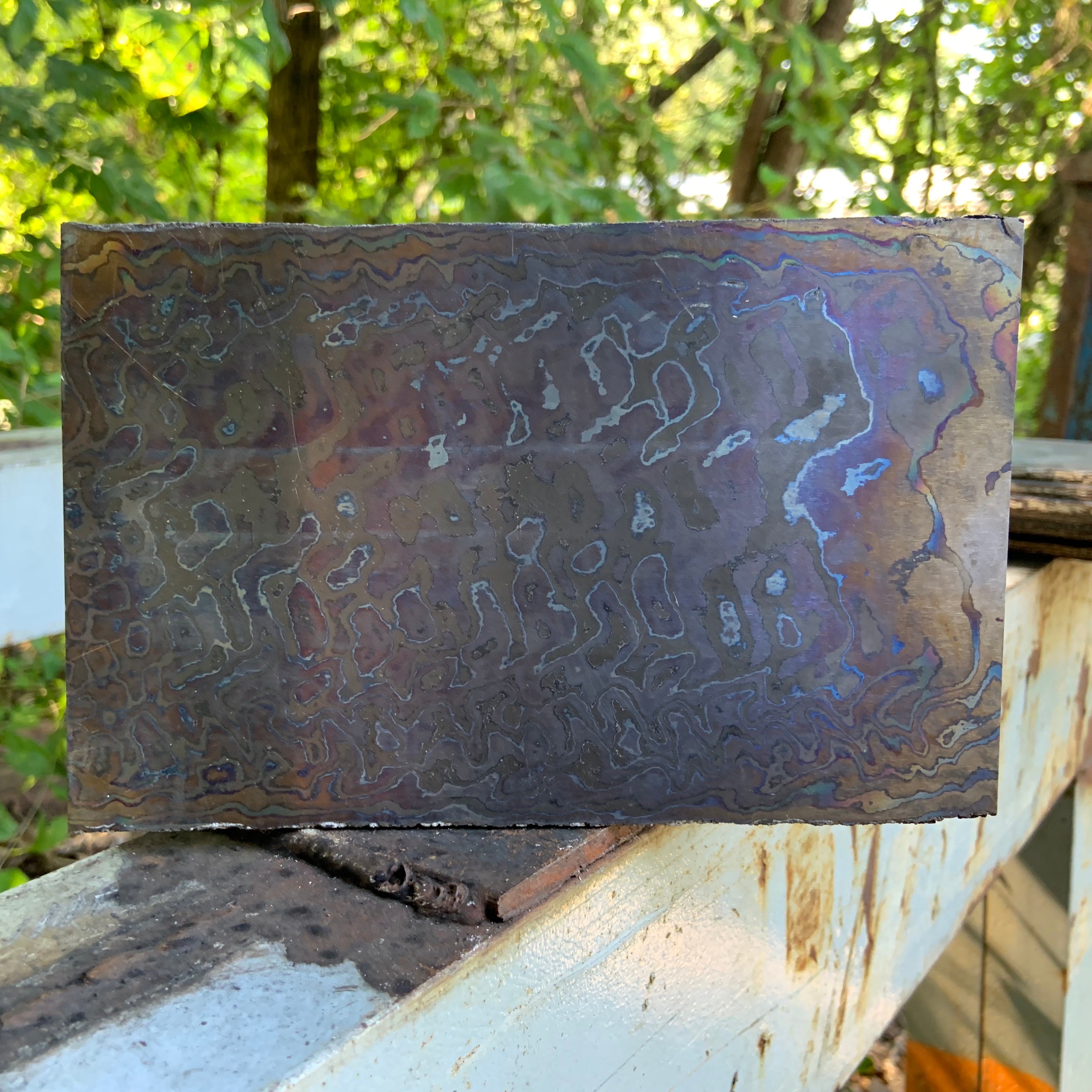 4 Alloy Dark-Ti - Nichols Damascus