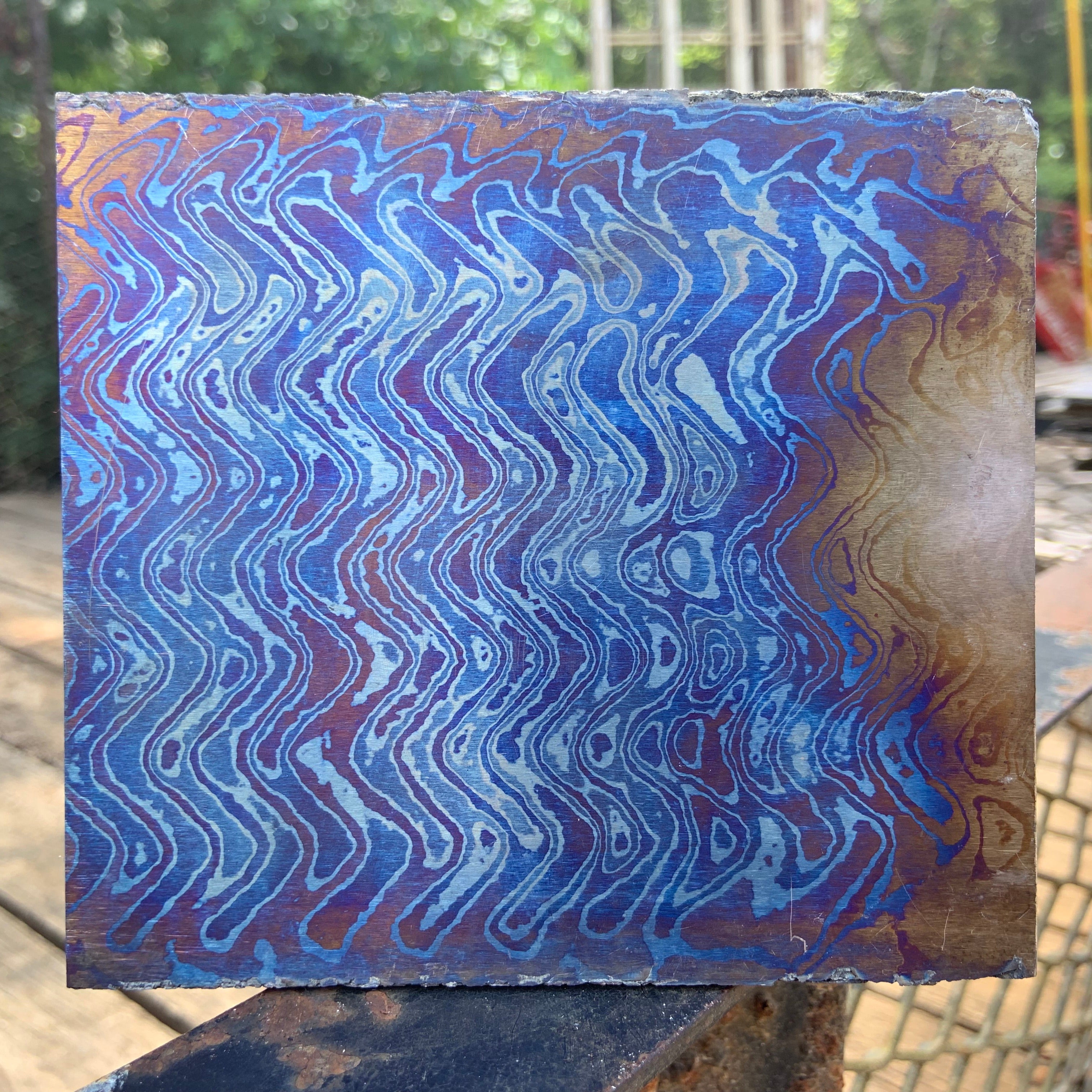 3 Alloy-Ti Boomerang - Nichols Damascus