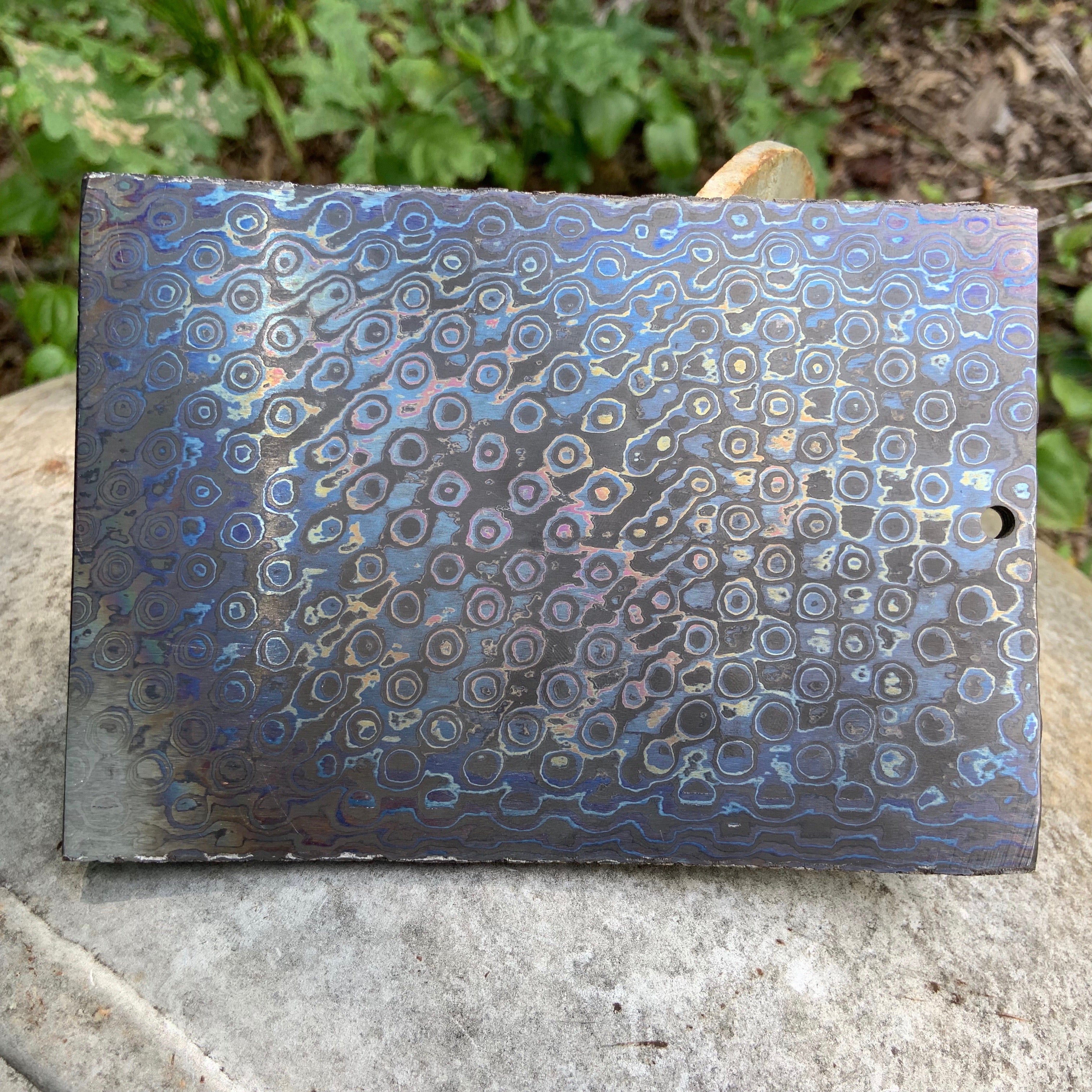 Zircu-Ti Raindrop - Nichols Damascus