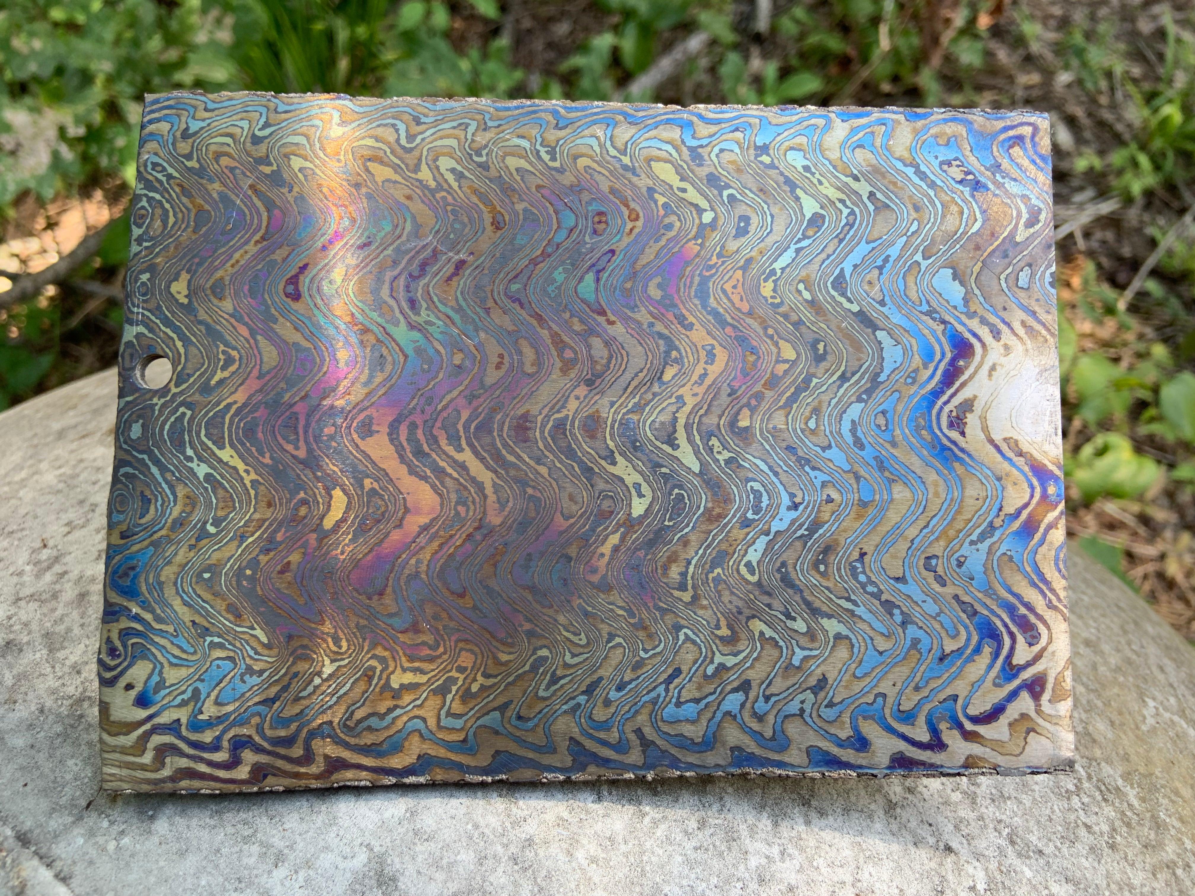 Zircu-Ti Boomerang - Nichols Damascus
