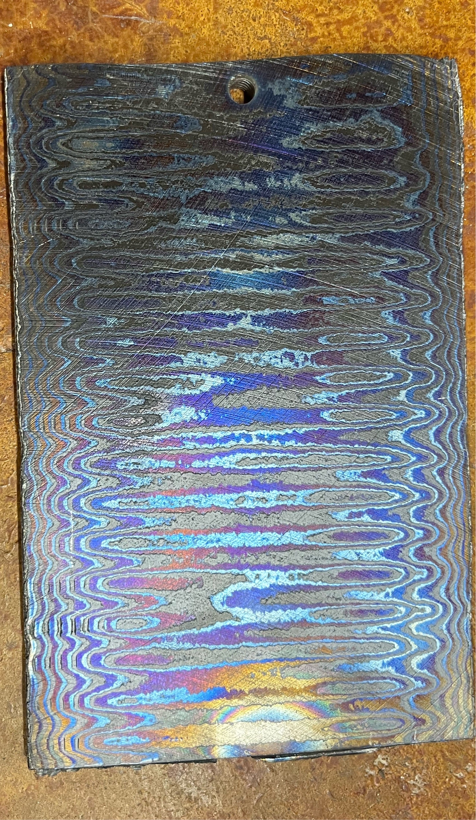 4 Alloy-Ti Ladder - Nichols Damascus