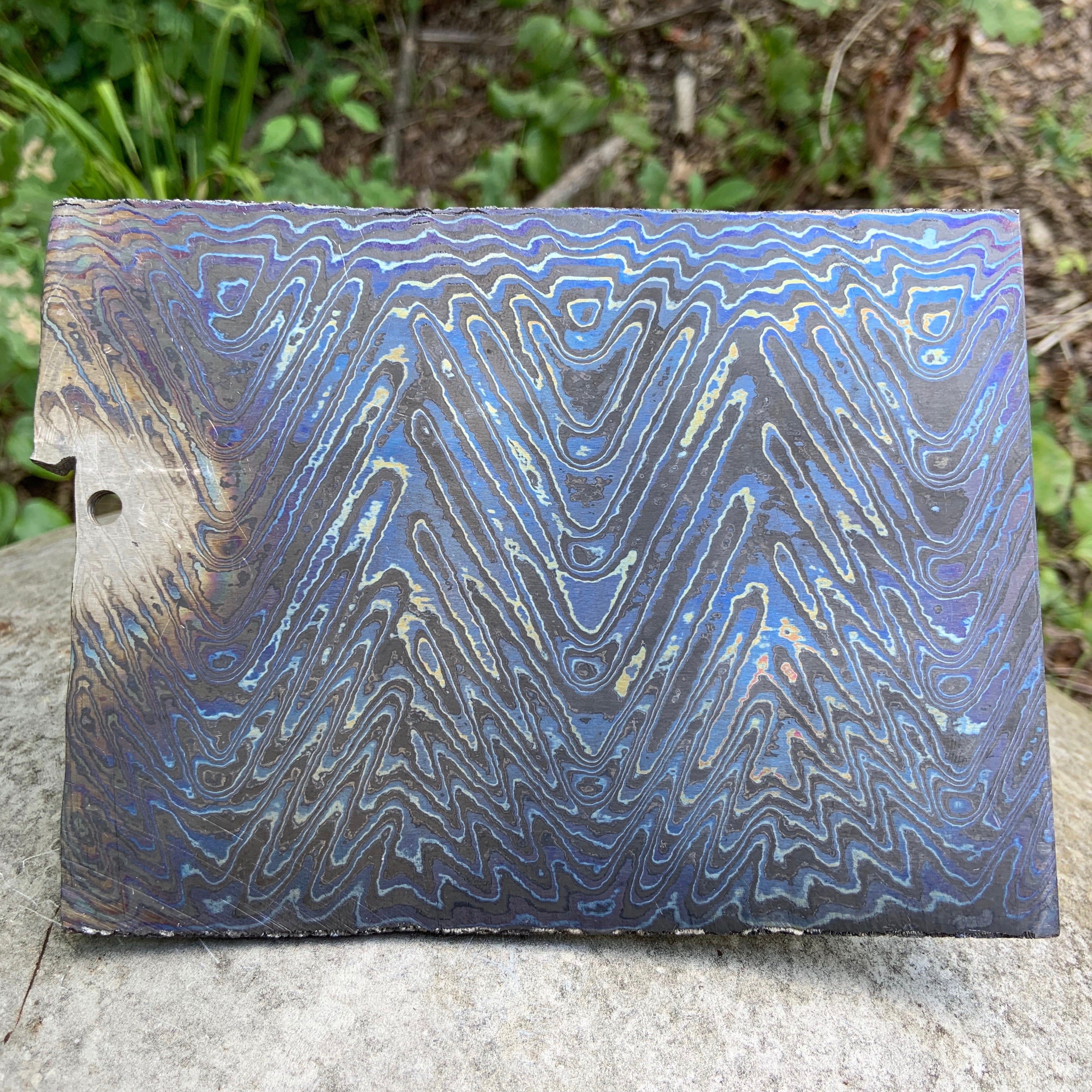 Zircu-Ti Zipper - Nichols Damascus