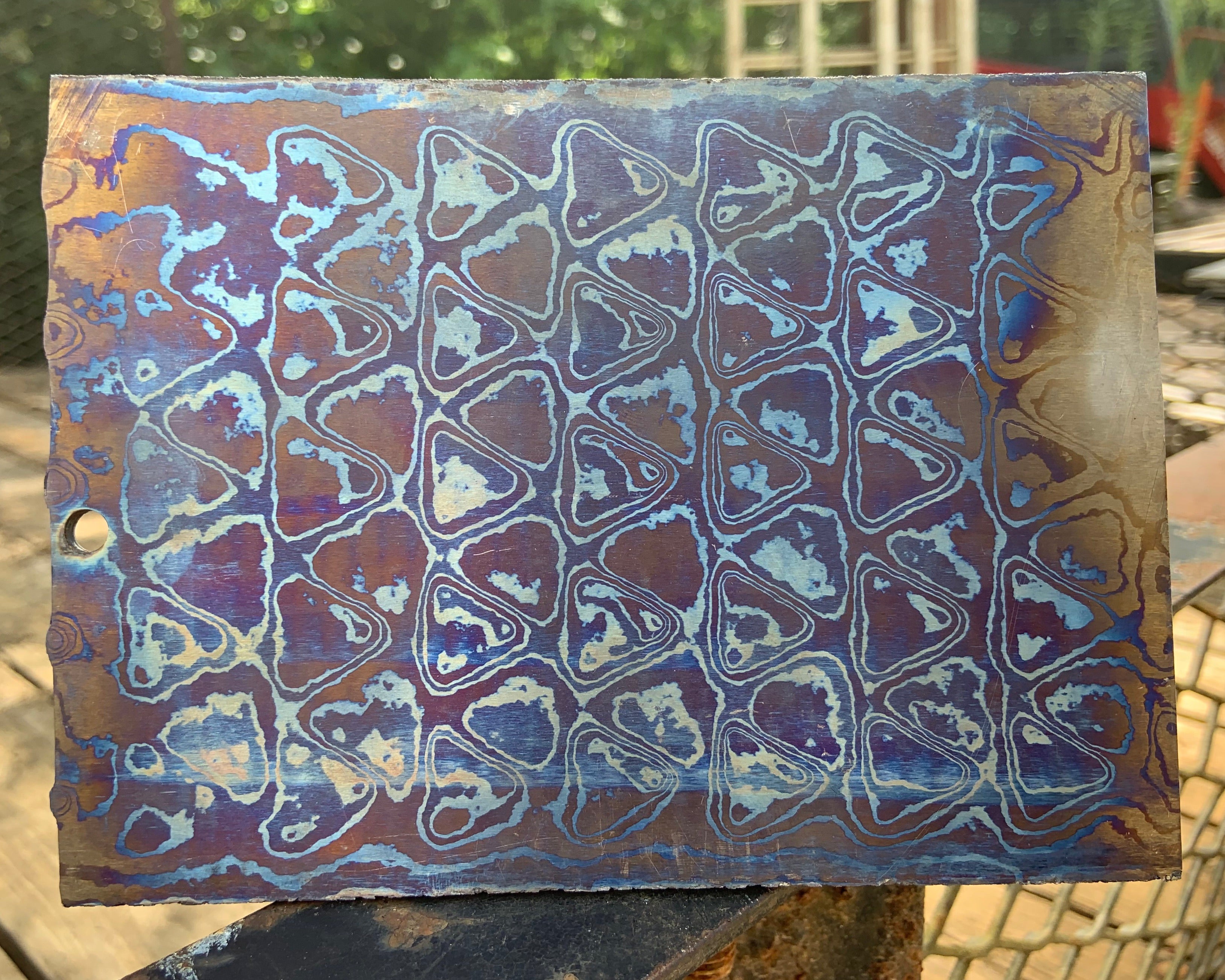 3 Alloy-Ti Pharoh - Nichols Damascus