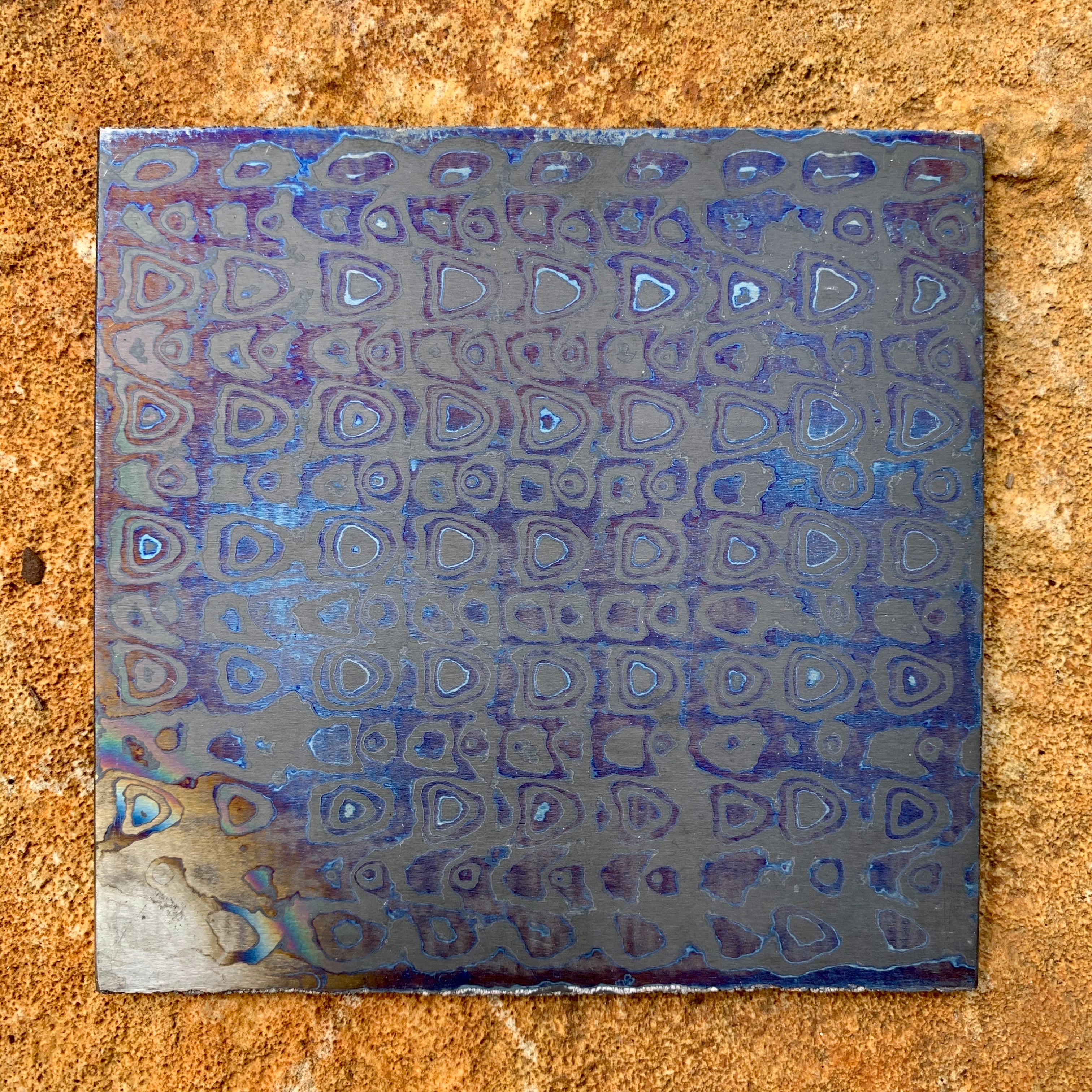 Dark-Ti Tread - Nichols Damascus