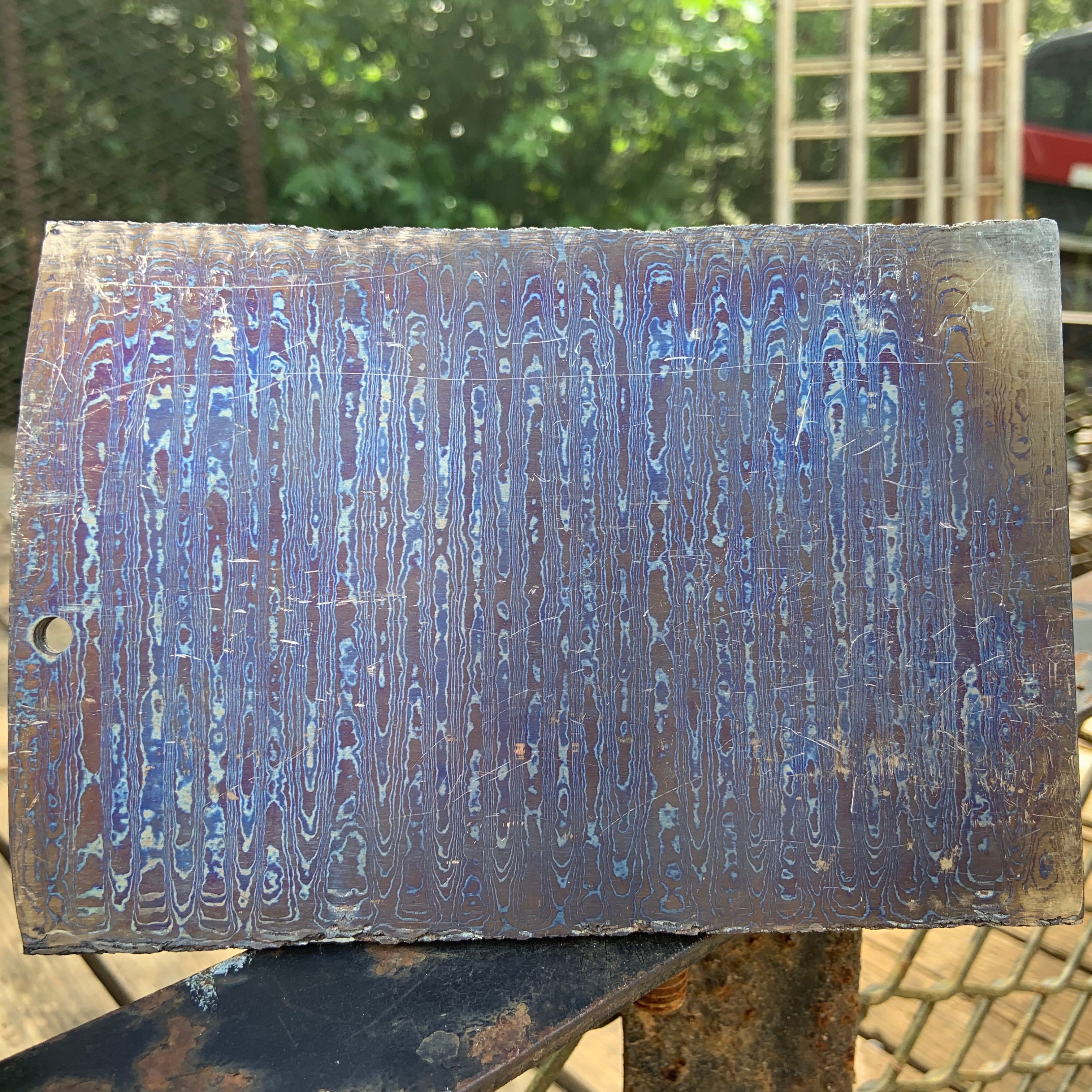 3 Alloy-Ti Ladder - Nichols Damascus