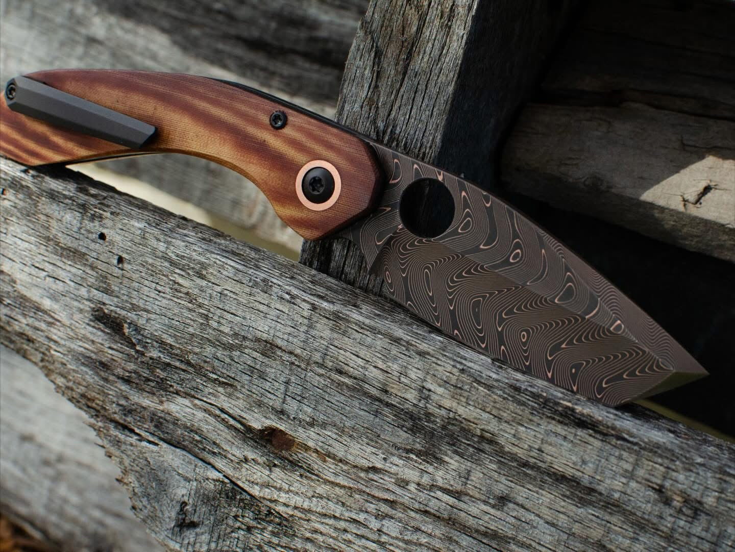 Copper Stainless Boomerang