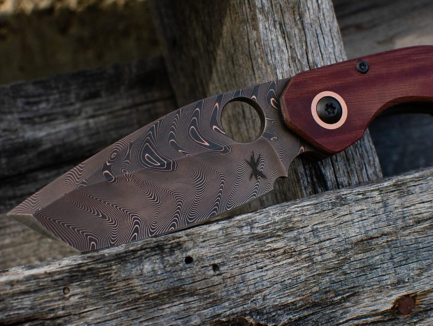 Copper Stainless Boomerang