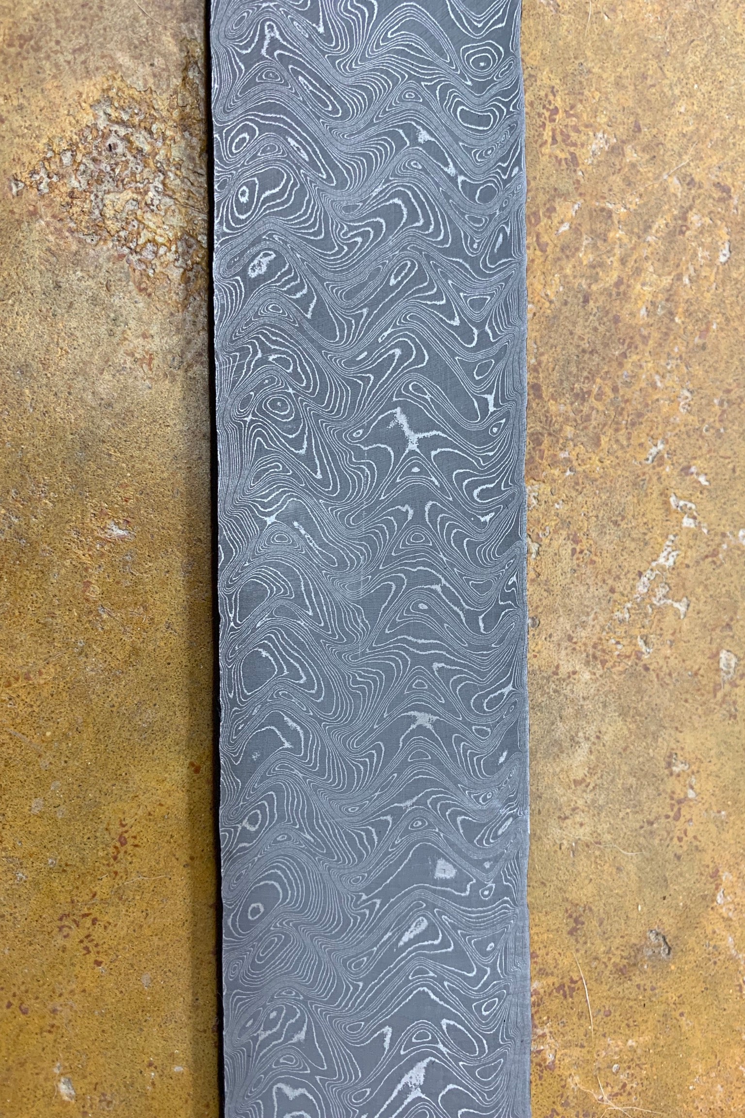 S35VN Core Boomerang - Nichols Damascus