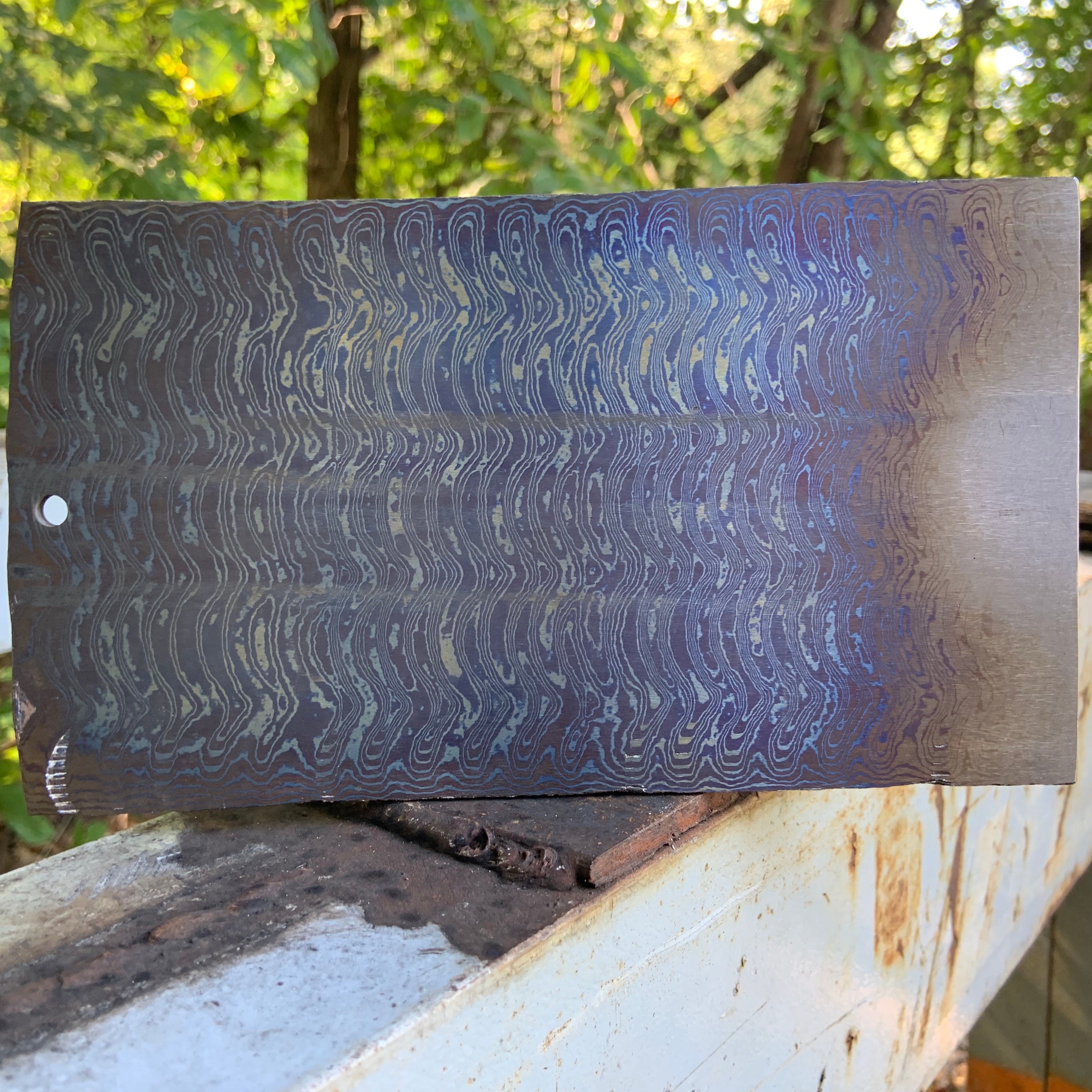 Moku-Ti Wave - Nichols Damascus